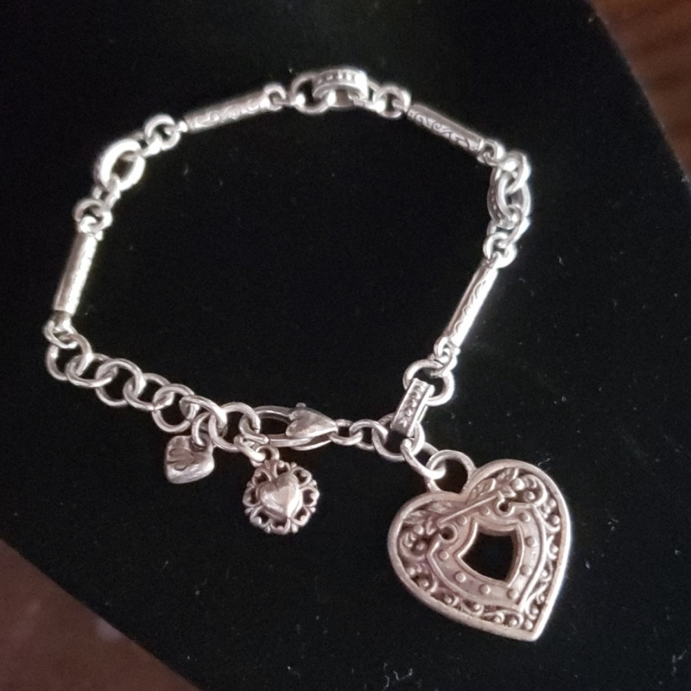 Brighton Intricate Silver Tone bracelet